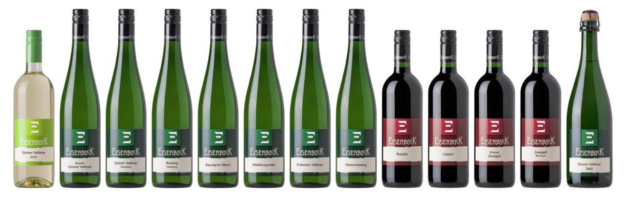 Ferienwohnung Am Weingut Eisenbock Strass  Exterior foto
